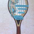 Carte raquette de tennis