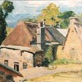 Coulange (Cantal) - 40x50 cms