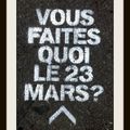 Le 23 mars....VOTEZ