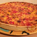 Quiche Andalouse Poivrons Chorizo (Thermomix)