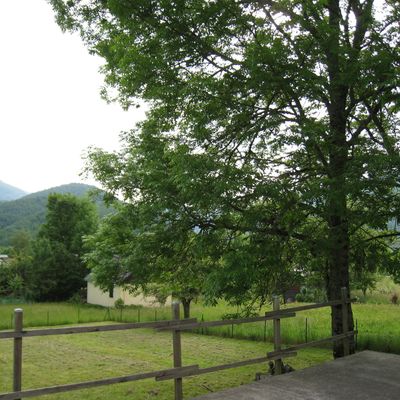 Vue de la petite maison qui nous avait été prêtée