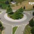 Rond-point à Syren (Grand Duché du Luxembourg)