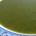 Soupe de fanes de radis