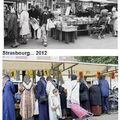 Islam "normal" ? : Photos de Strasbourg 1980 et 2012