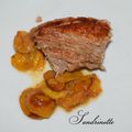 Filet mignon aux mirabelles