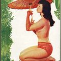 Bettie une femme à la page et toute en couleur