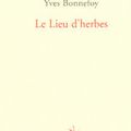 le lieu d'herbes