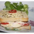 Croque-monsieur à l'italienne