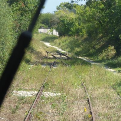 Aiguillages du terminus à Portbail