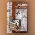 Un mini album de Stéphanie Tavares Scrapafany + la liste du matériel
