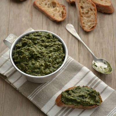 Tartinade de blettes & haricots blancs...IG bas & vegan