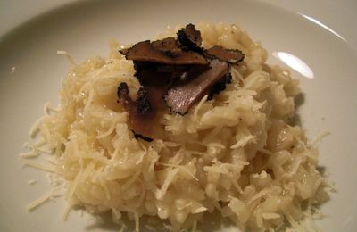 Risotto crémeux à la truffe