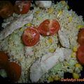 Salade de boulgour au poulet