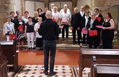 Concert du Choeur du Jarnisy le 22 juin à Jarny, en Lorraine