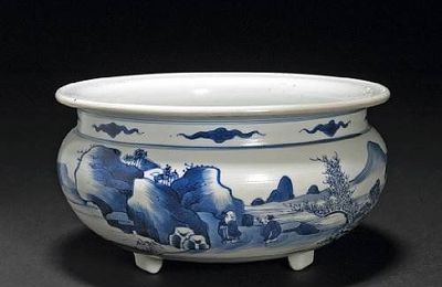 Kangxi blue and white porcelain @ Bonhams. Fine Asian Art, 21 Jun 2011, San Francisco