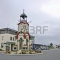 Rond-point à Hokitika (Nouvelle-Zélande)