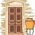 Point de croix : portes 03 et 04