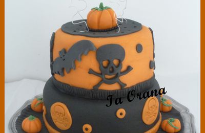 Gâteau d'Halloween/Halloween cake