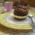 Muffins chocolat & pépites de pralinoise