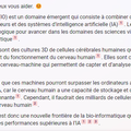 « Intelligence organoïde (IO) » « Biordinateur » « Biomimétisme »