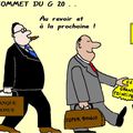 Fin du sommet du G 20 . .