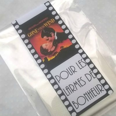 Sachet de mouchoir pour les larmes de joie... de bonheur...