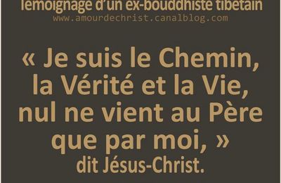 Témoignage d’un ex-bouddhiste tibétain