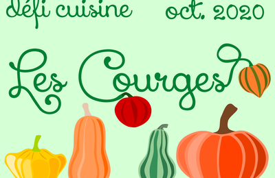 ...Résultats du défi du site Recette.de du mois d'octobre avec pour thème : les courges...