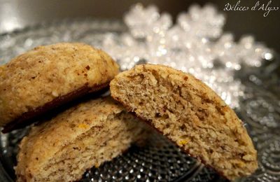 Lebkuchen (biscuits allemands moelleux aux amandes et épices)