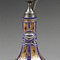 Trois importants narghilés ottomans. art ottoman, Turquie et Bohême, XIXème siècle 