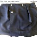 Mini-Jupe portefeuille V2
