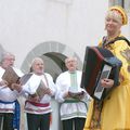 Ambassadrice folklore russe en Chablais.