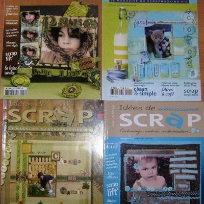 A VENDRE - revues de scrap