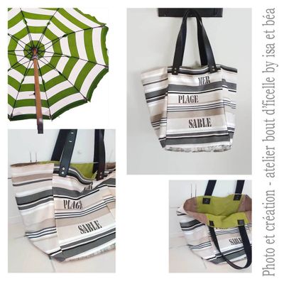 Le cabas pour la plage