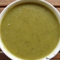 Soupe de légumes verts d'hiver: 1ère partie