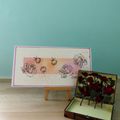 Mini-valise au rosier - Mini-suitcase with a rosebush