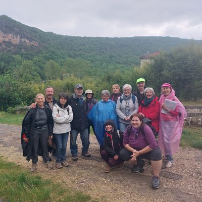 Echange botanique à Bruniquel