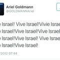 Ariel Goldmann, commanditaire du sondage polémique du JDD avec la Fondation du Judaïsme Français, est un zélé partisan d'Israël