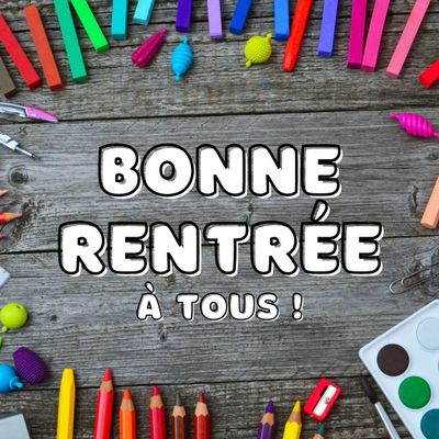 C'est la rentrée!