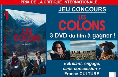 CONCOURS LES COLONS :3 DVD DU FILM A GAGNER