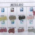 Ouvrage Météo 2013 : Semaines 14 à 21