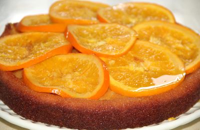 GATEAU FONDANT A L'ORANGE