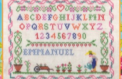 Broderies: Prénoms de mes enfants