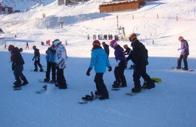 Sur les pistes