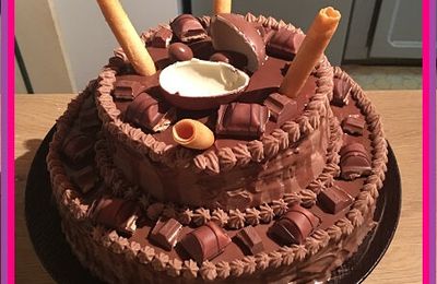 Layer Cake au Kinder Bueno