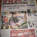 A la une du quotidien des Vosges!