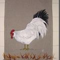 Toile de lin &ldquo;Le Coq&rdquo;