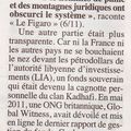 Article du Canard enchaîné du 14 novembre 2012