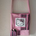 sac brodé hello kitty