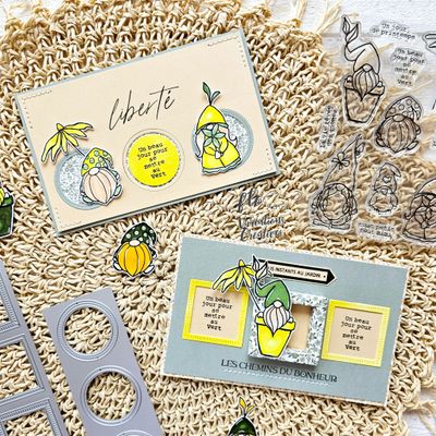 Des cartes gnomes par Flo